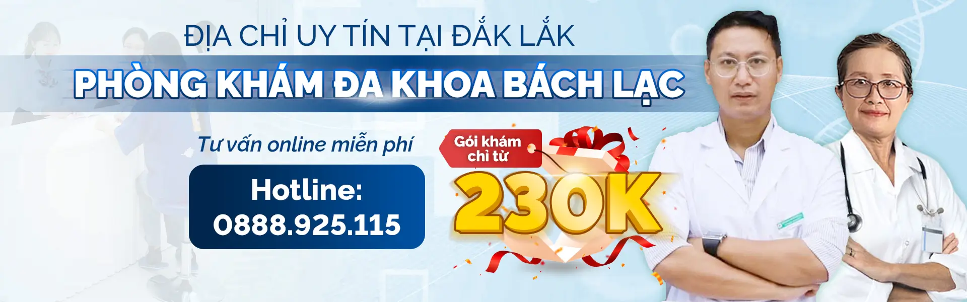 Banner Phòng Khám Đa Khoa Bách Lạc